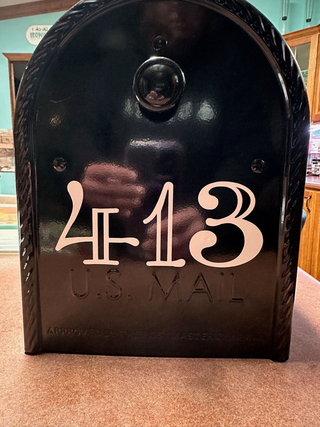 🎨Name, Address and Thank you Postal Mailman Message Decal/Digital Art💜