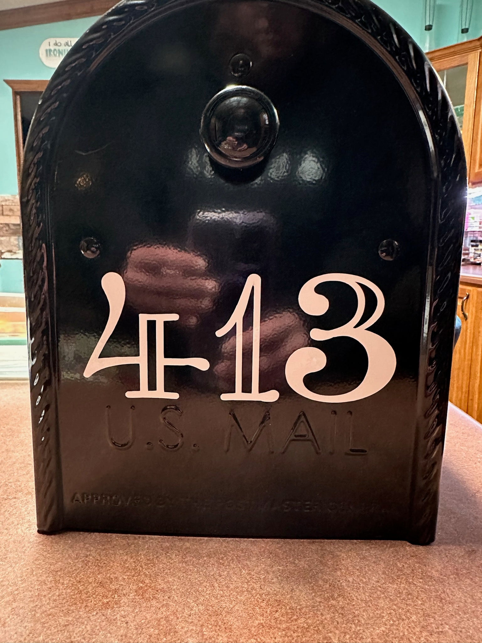 🎨Name, Address and Thank you Postal Mailman Message Decal/Digital Art💜