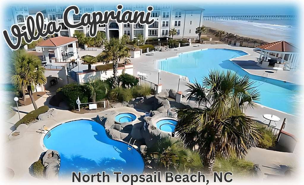 🎨Villa Capriani North Topsail Beach Condos Digital Art Package💛