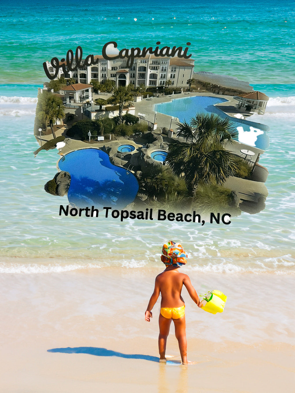 🎨Villa Capriani North Topsail Beach Condos Digital Art Package💛