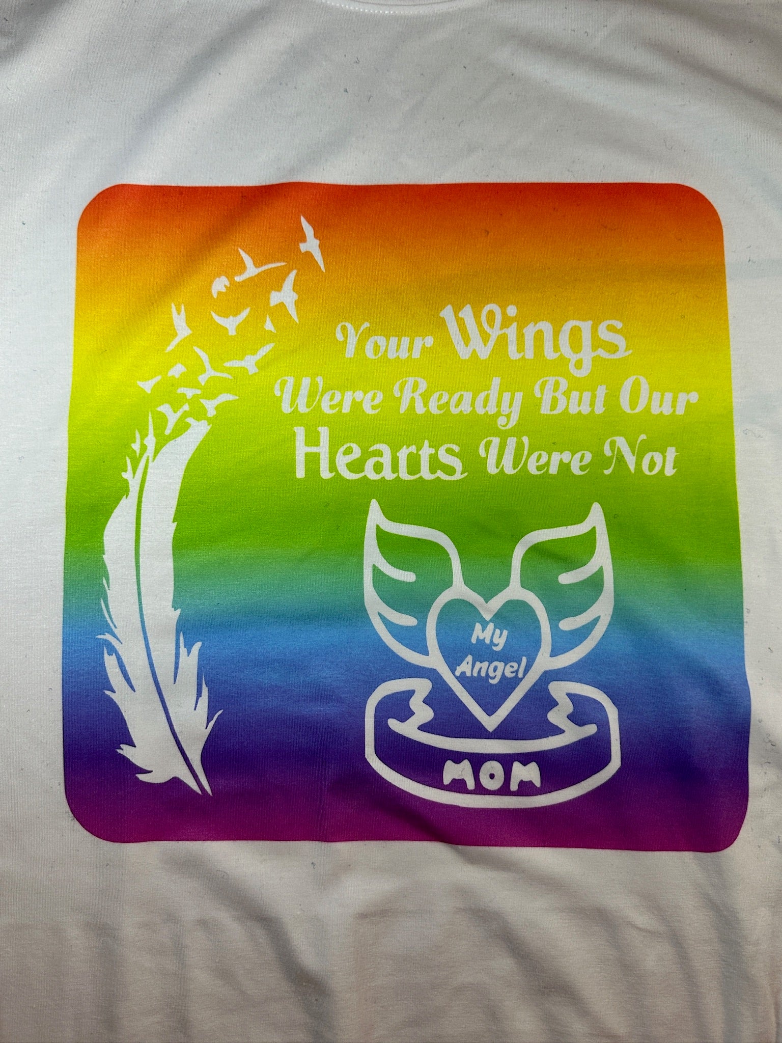 💃Your Wings Were Ready But Our Hearts Were Not Apparel🖤