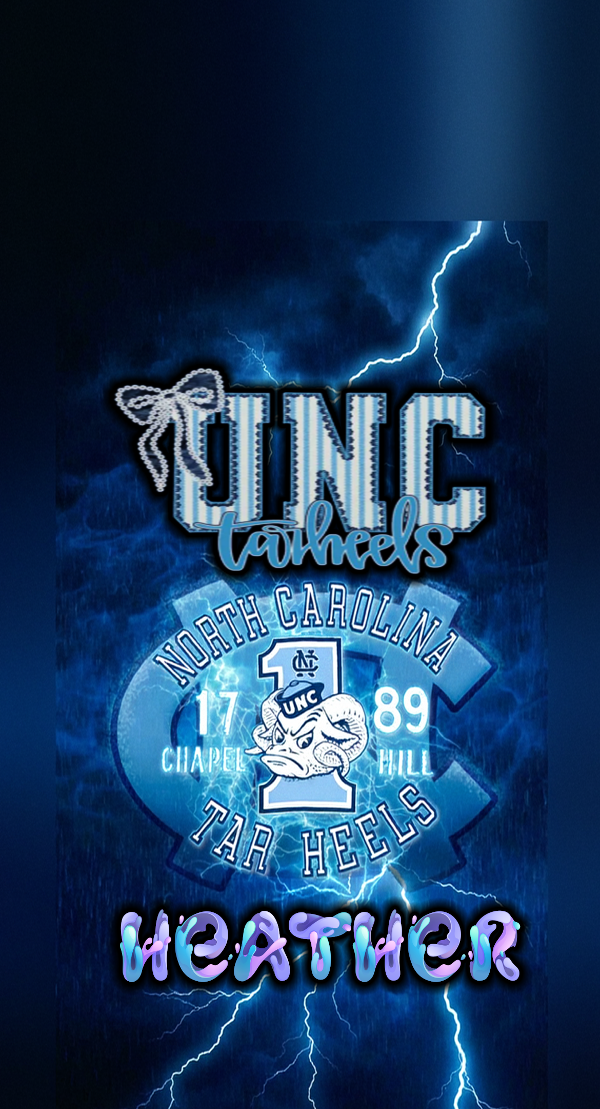 University of North Carolina UNC Phone Case❤️