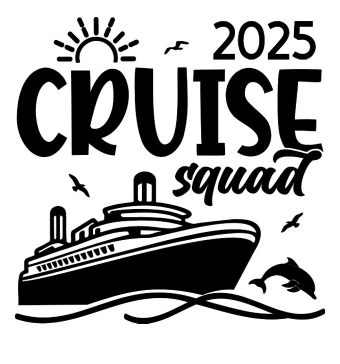Cruise Family Matching Digital Art💚