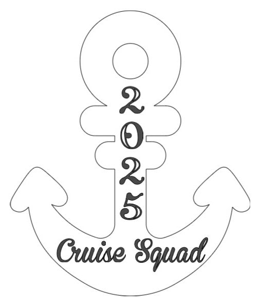 Cruise Family Matching Digital Art💚