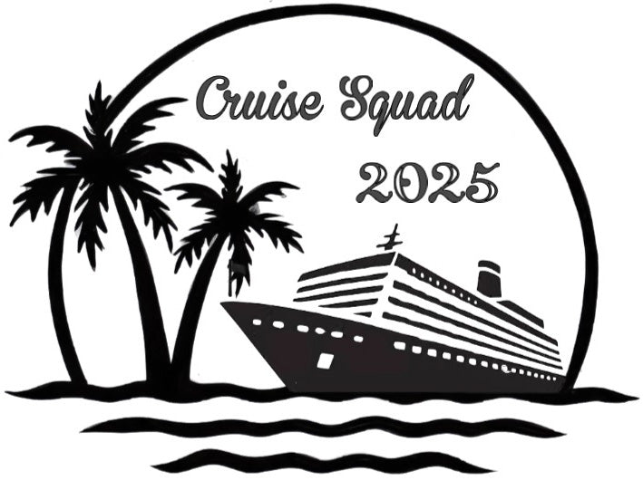 Cruise Family Matching Digital Art💚