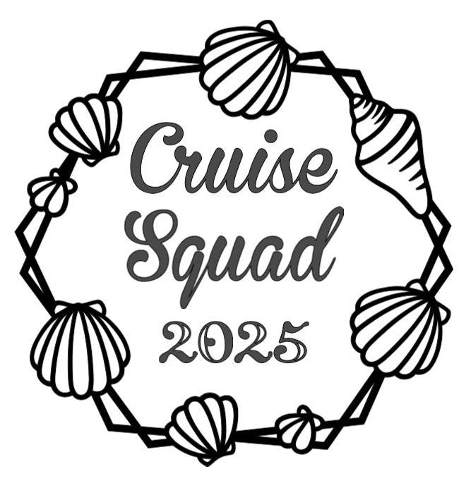 Cruise Family Matching Digital Art💚