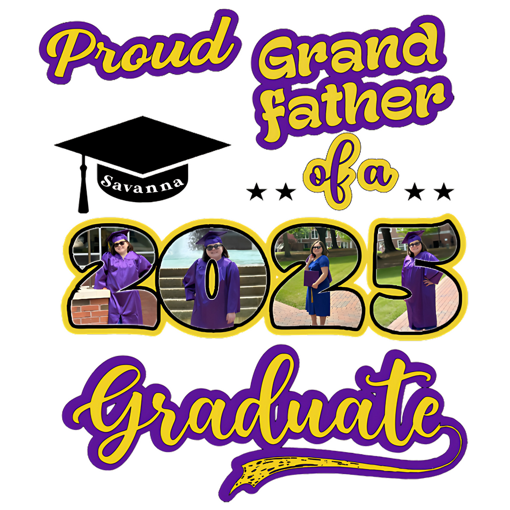 🎨Proud Photo Graduation Family Digital Art 💜