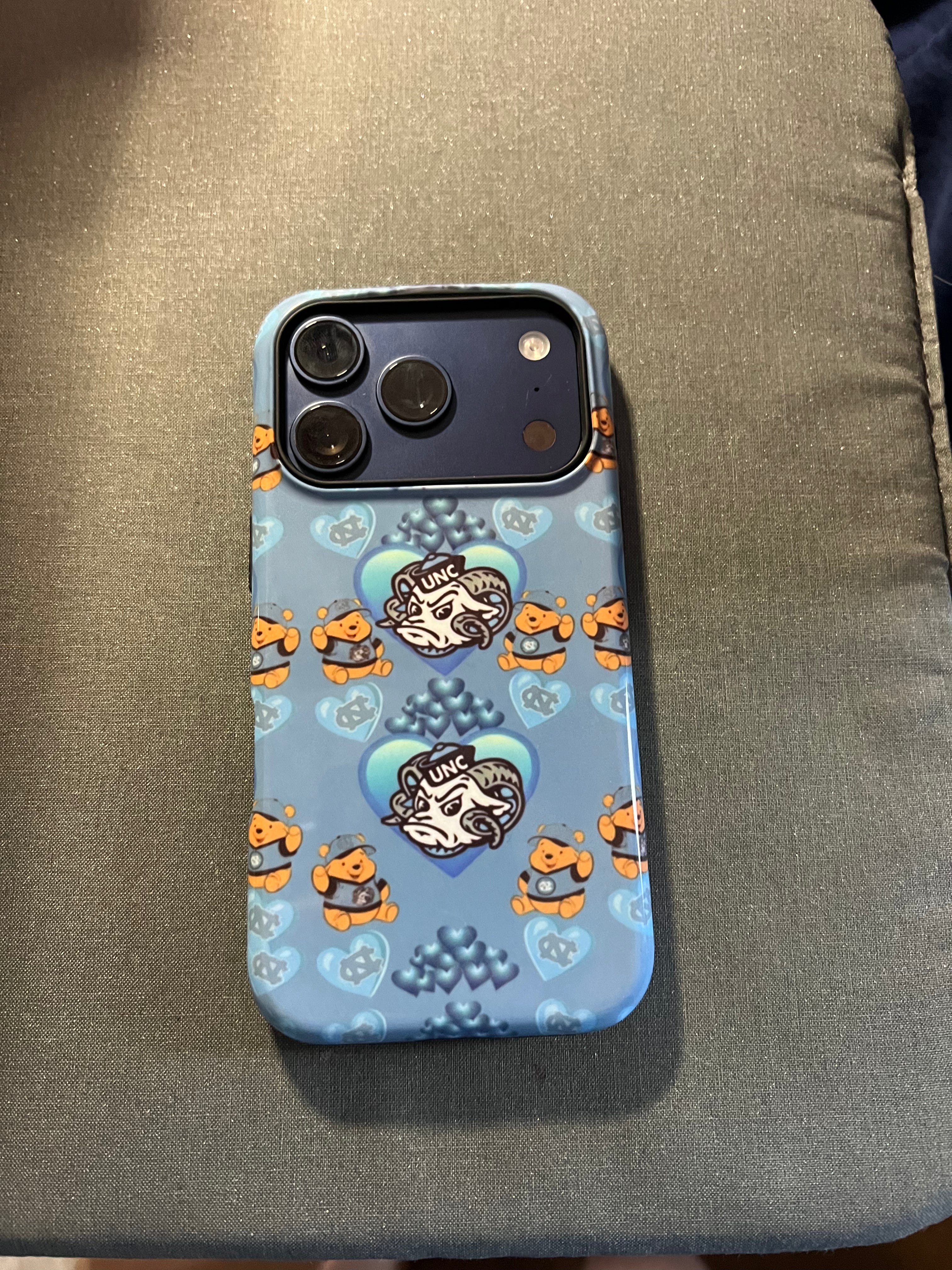 📱University of North Carolina UNC & Disney Winnie the Pooh Digital Art🩷