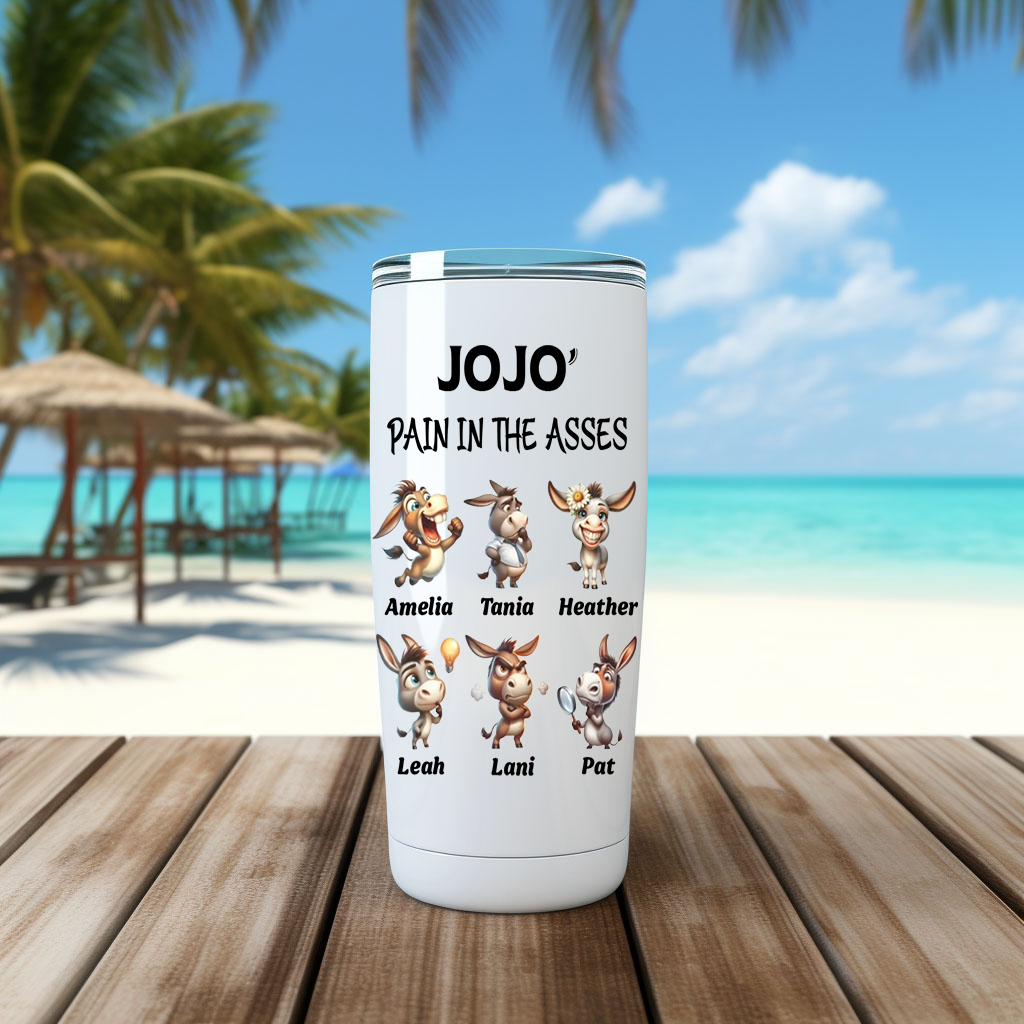 🥤Reindeer Boss Pain in the A**** Tumbler