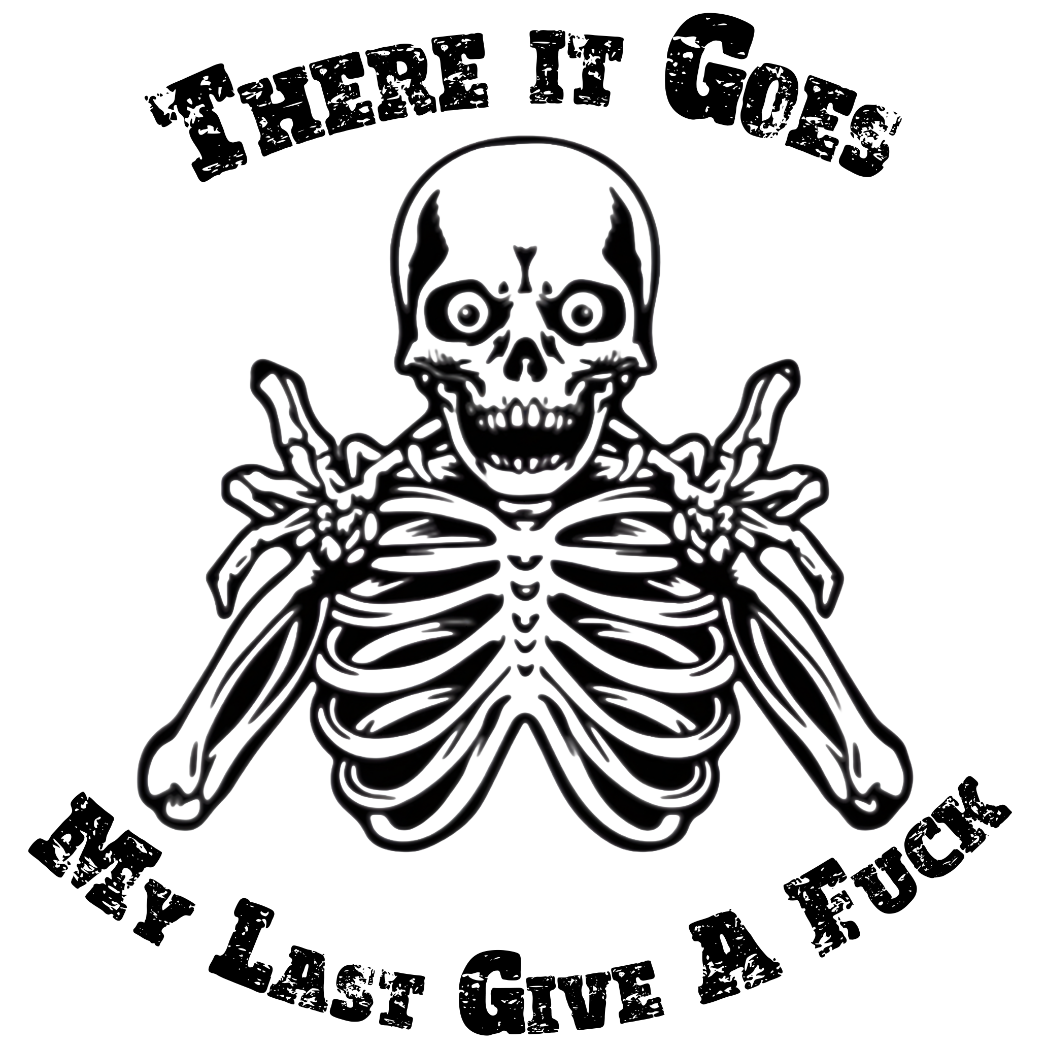 🎨There it goes! My Last Give A F*** Digital Art🩷