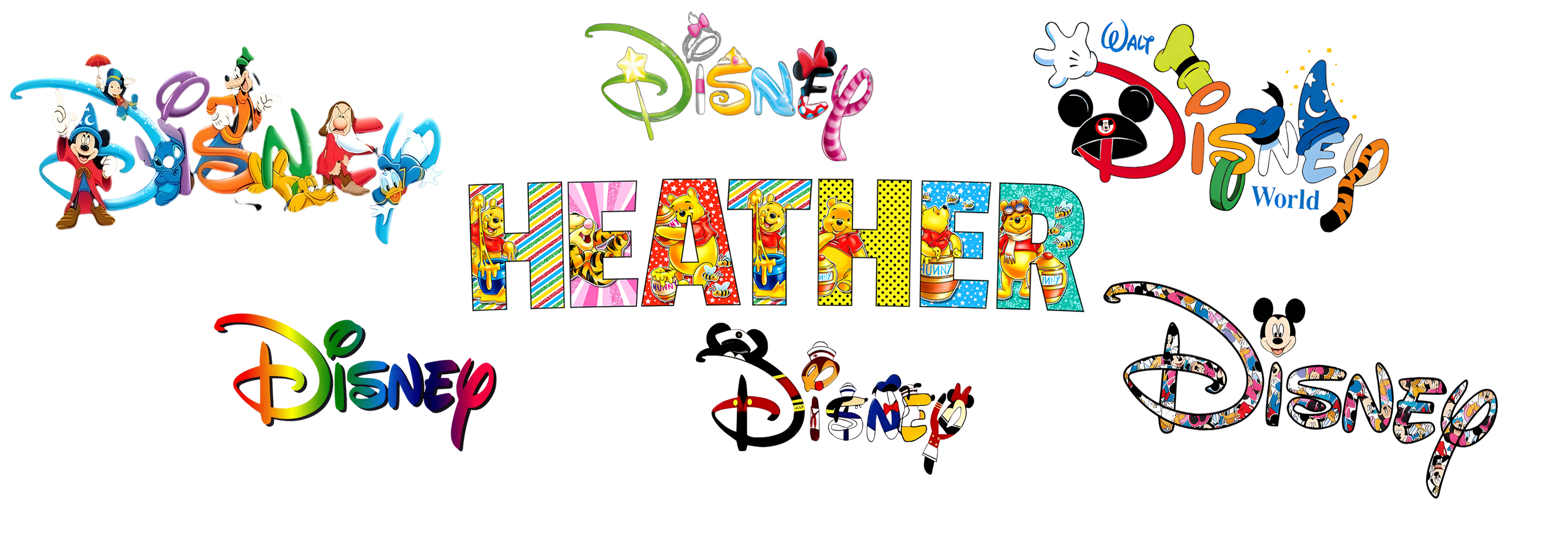 🥤Pooh Bear Tropical Paradise Tumbler