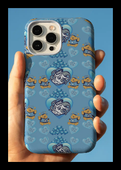 📱University of North Carolina UNC & Disney Winnie the Pooh Digital Art🩷