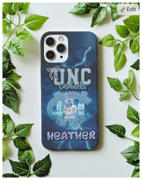 University of North Carolina UNC Phone Case❤️