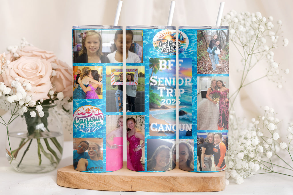 🪂🌻🥤Senior Trip Tumbler 🌻