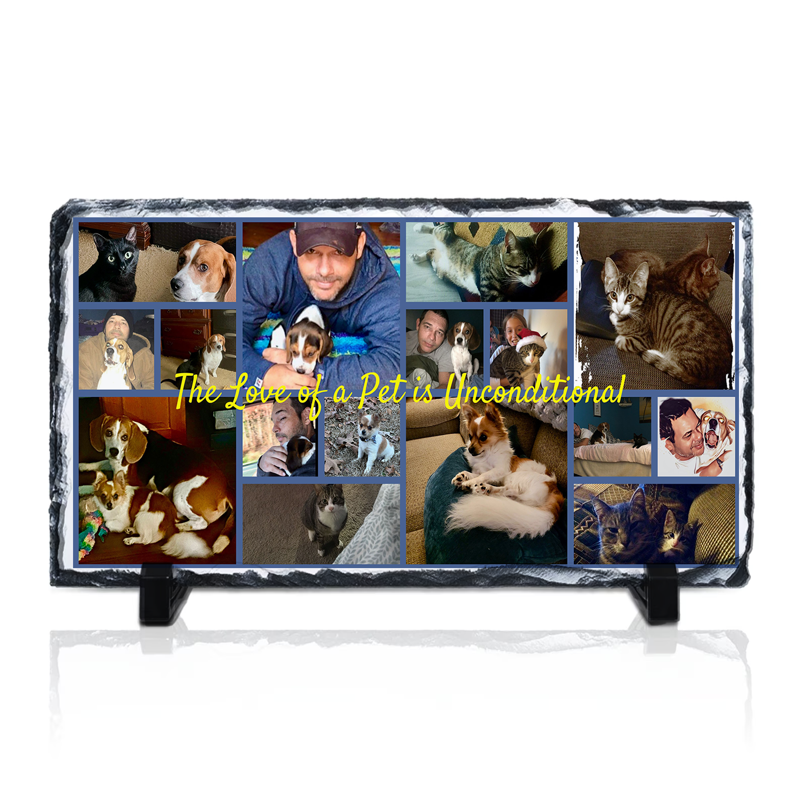 🏡🐩Love of a Pet is Unconditional Decorative Plaque💙