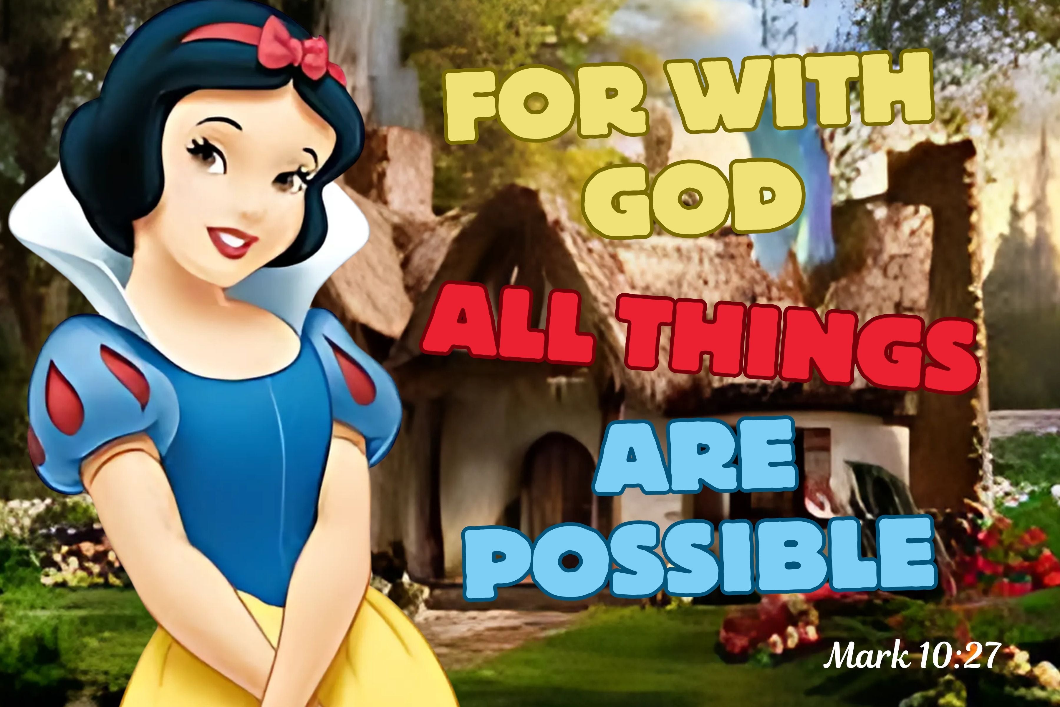🎨Princess Christian Castle Quotes Digital Art💛