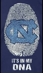 🎨UNC Tarheels It's in the DNA Digital Art🩵